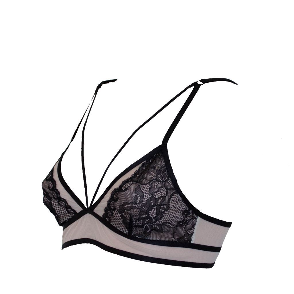 Hayley Bralette - Black - - Bralettes