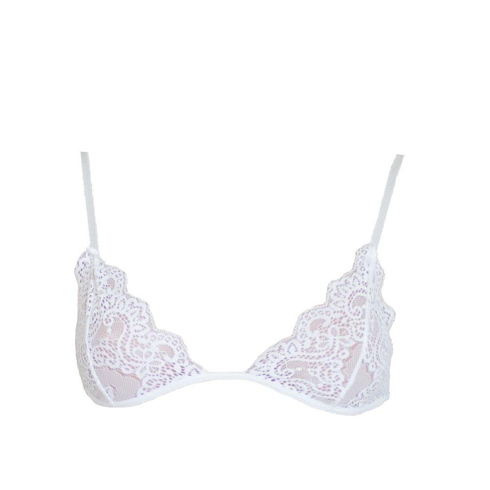 Ava Lace Bralette - White – The Affective